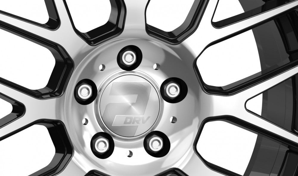 2DRV WH26 schwarz hochglanzpoliert 10x22" ET33 LK5 112 ML 66.6 Alufelgen 22 Zoll