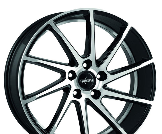 Oxigin 20 Attraction black full polish 8.5x19" ET45 LK5 112 ML 66.6 Alufelgen...